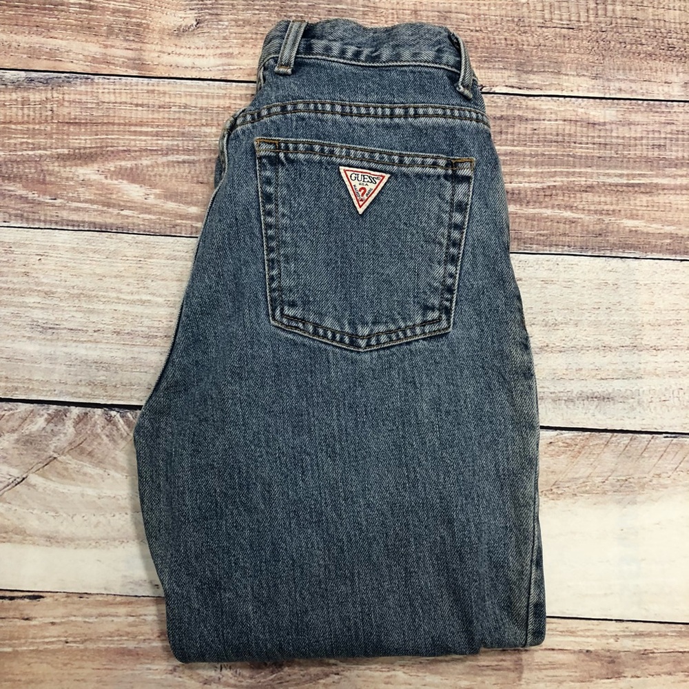 Guess Vintage Mom High Waisted Jeans Size 28 90’s